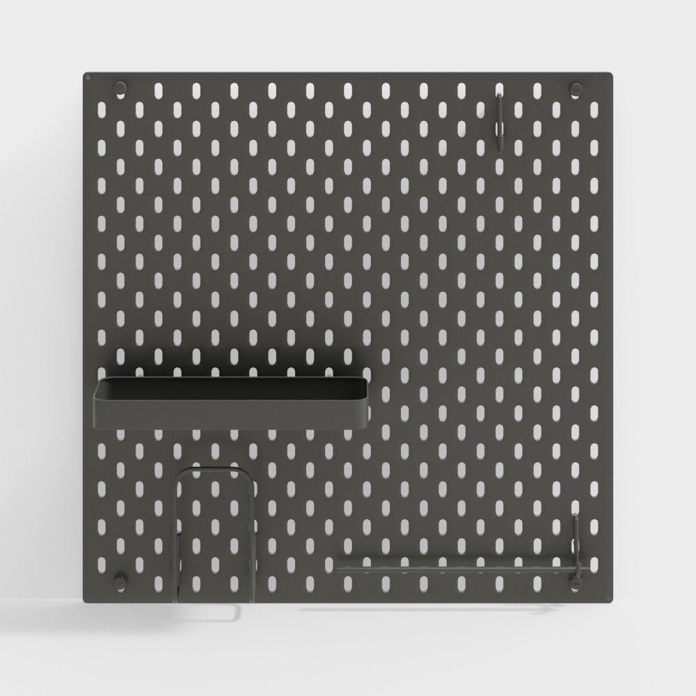 Ikea SKADIS Pegboard with Chalkboard for Teenagers