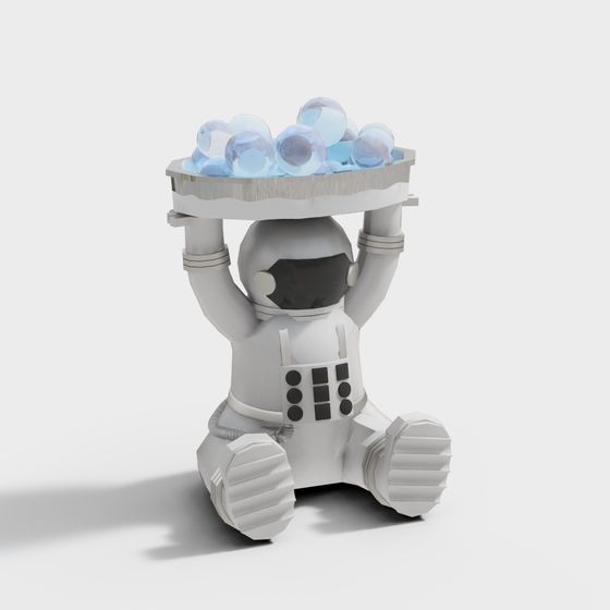 Space Explorer 3D Model