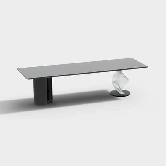 Spiral Table 3D model