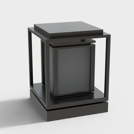 Sleek Low-Polygon Cube Combination 3D model