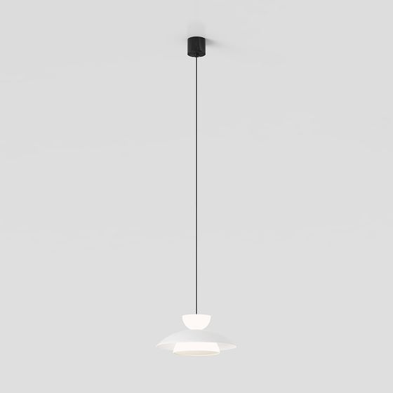 Elegant Low-Poly Chandelier 3D model for Modern Spaces