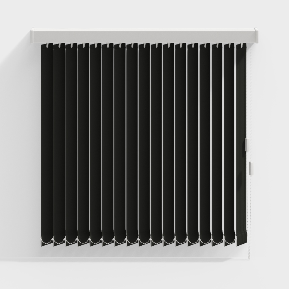 ม่านม้วนสีดำ