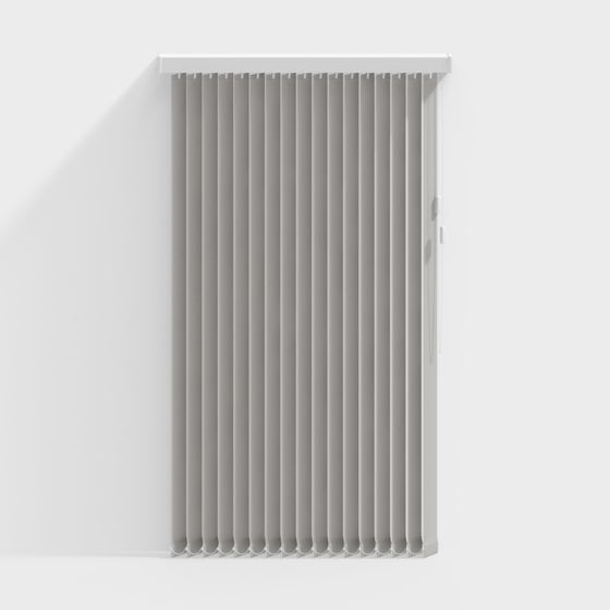 Stylish Vertical Blind 3D model for Modern Spaces