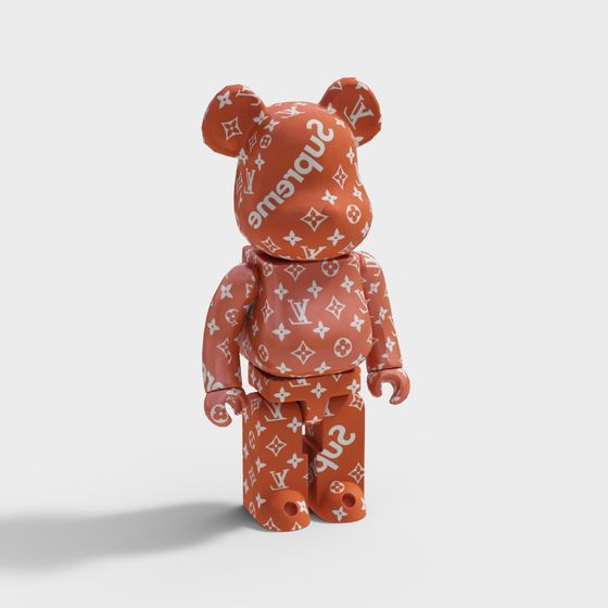 Supreme Bear Low Poly 3D model