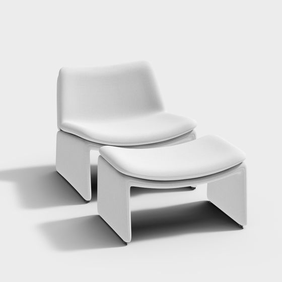 Urban Sofa 3D model for Contemporary Spaces