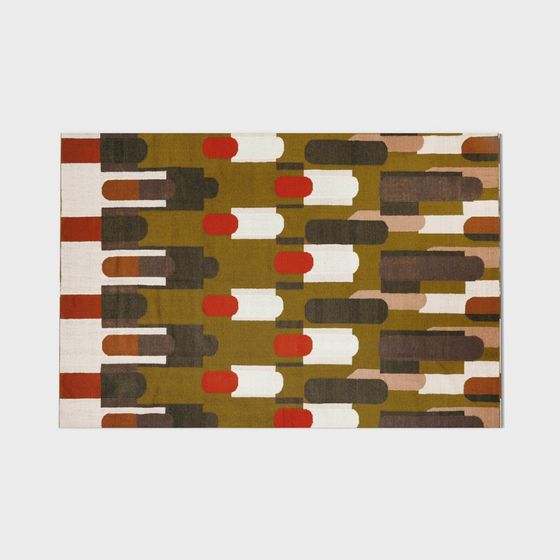 Abstract Geometric Carpet 3D Model