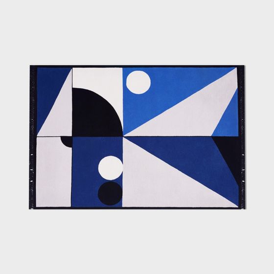 Abstract Geometric Carpet 3D model