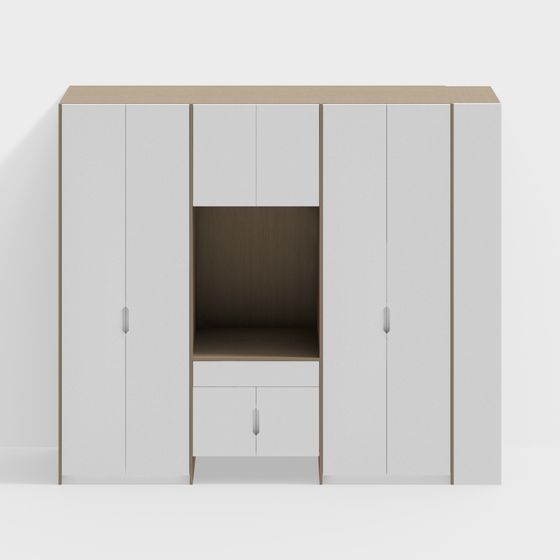 City Cabinet 3D model for Modern Homes