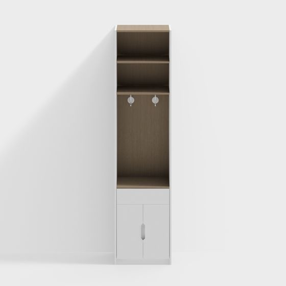 Urban Corner Storage Cabinet 3D model