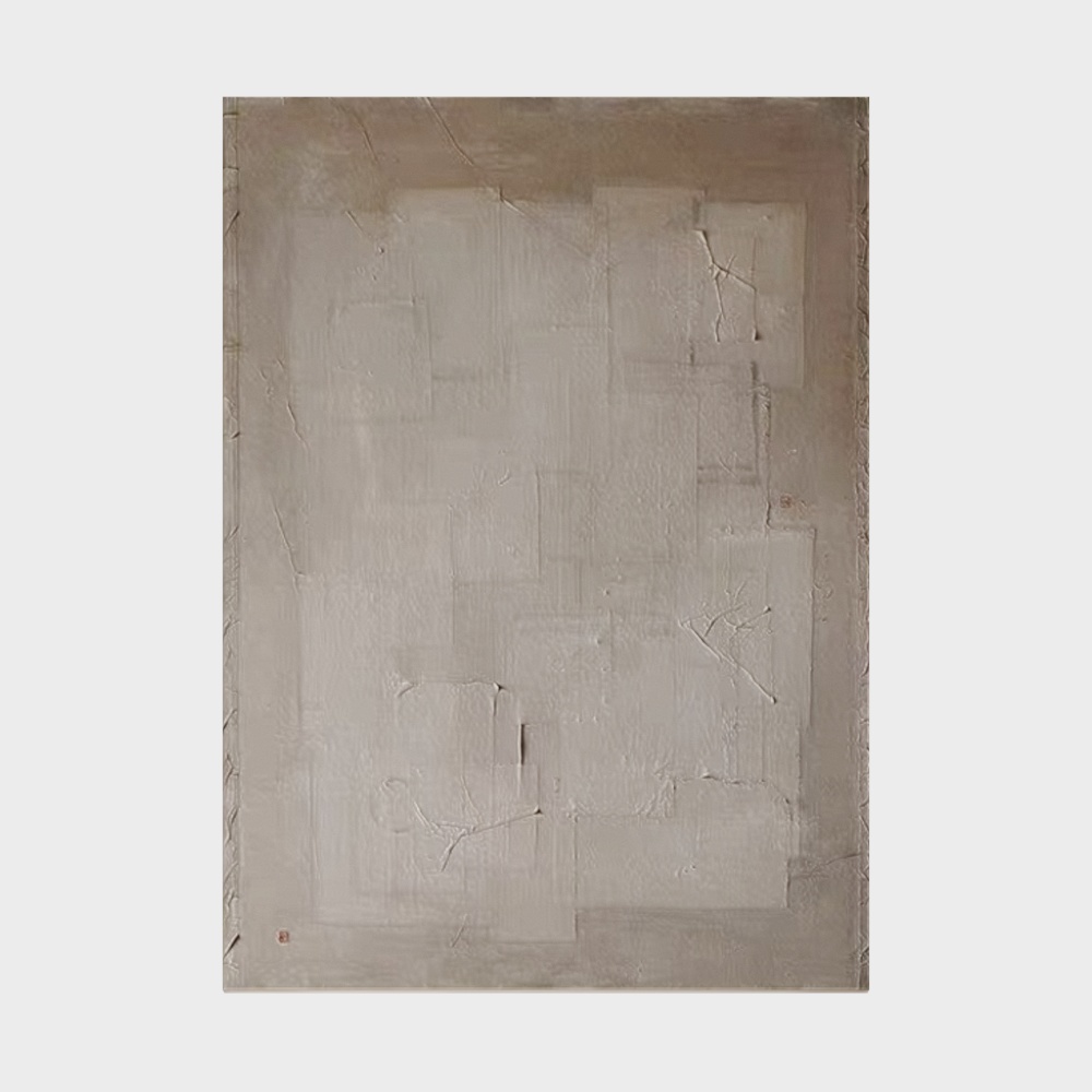 Aesthetically Simple Abstract Wall Painting