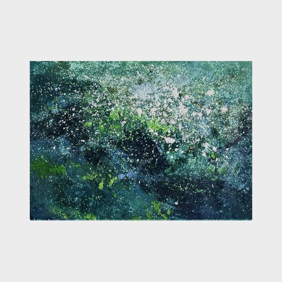 Ghost Forest Low-Poly 3D Model