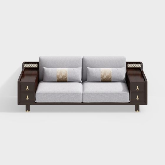 โซฟา He yun - 1907 - สามที่นั่ง