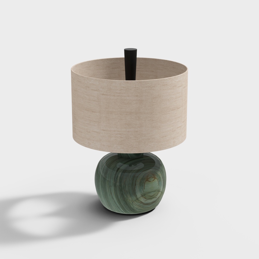 Lámpara de Mesa de Estilo Art Deco