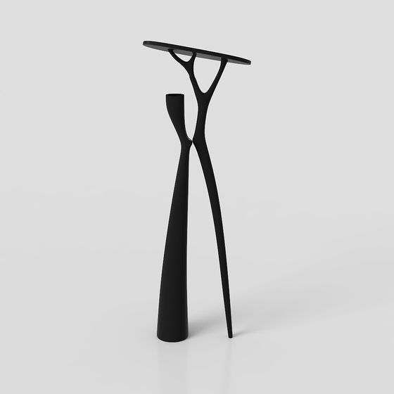 Branch Side Table 3D model - Elegant Natural Design