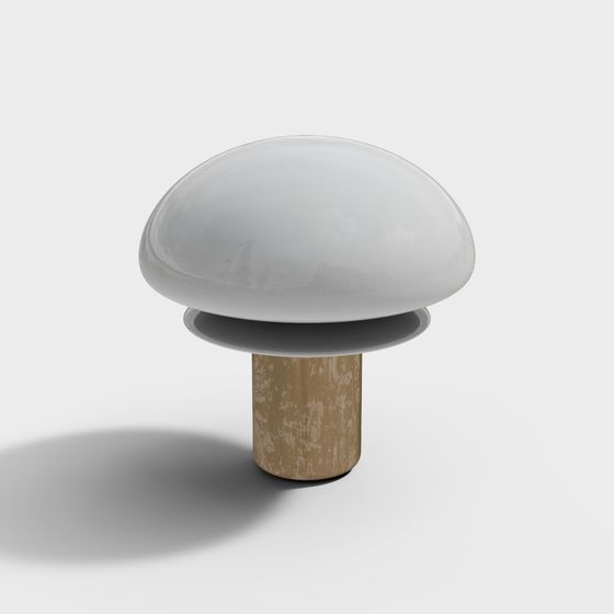 Mystic Glade Mushroom Lamp 3D model for Creative Projects
