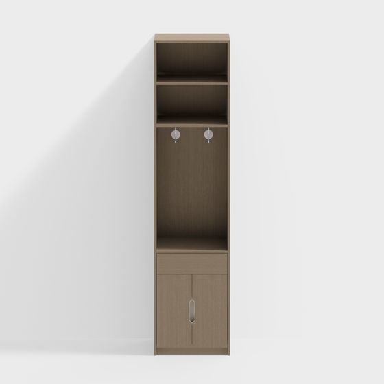 Modern Urban Storage Cabinet 3D model