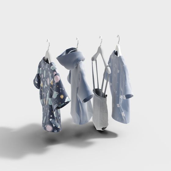 Dreamy Wardrobe 3D model
