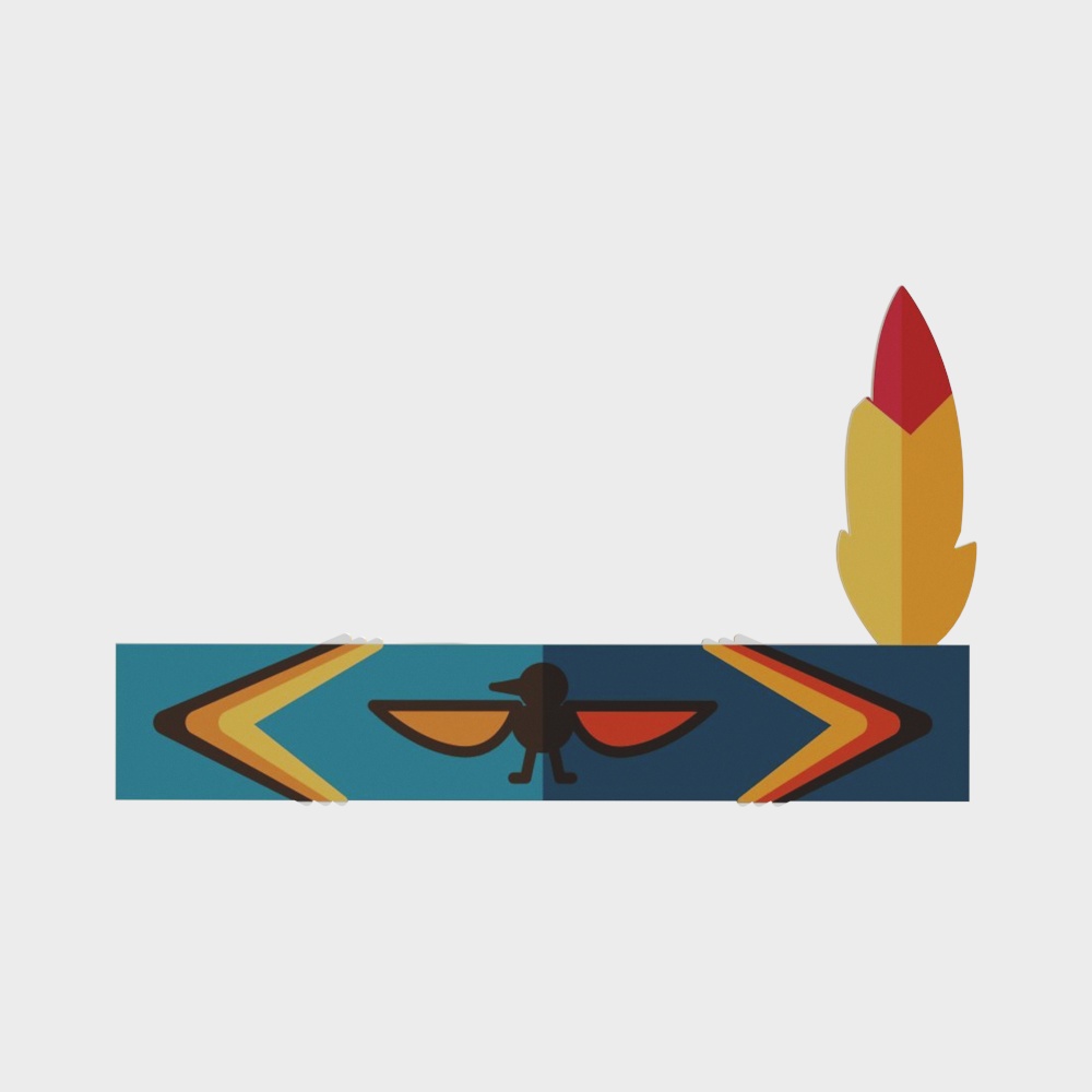 Native American Tribe Element Wall Sticker