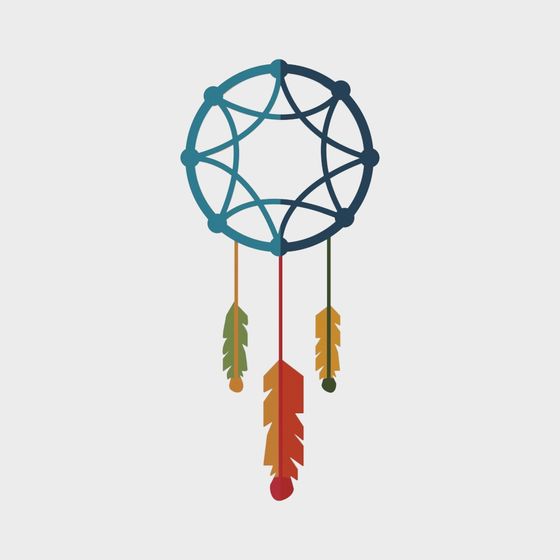 Dreamy Dreamcatcher 3D model