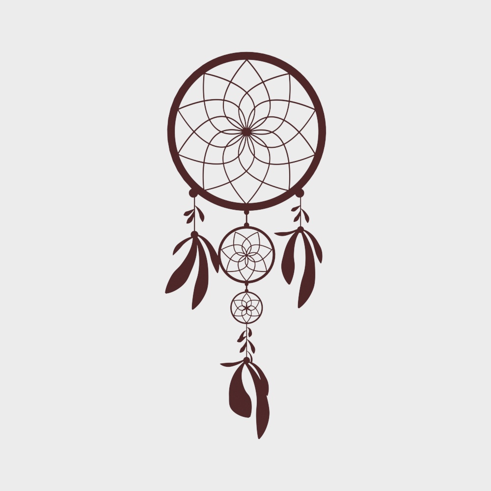 Adesivi da Parete Tribali Cavitati del Sud Est Asiatico