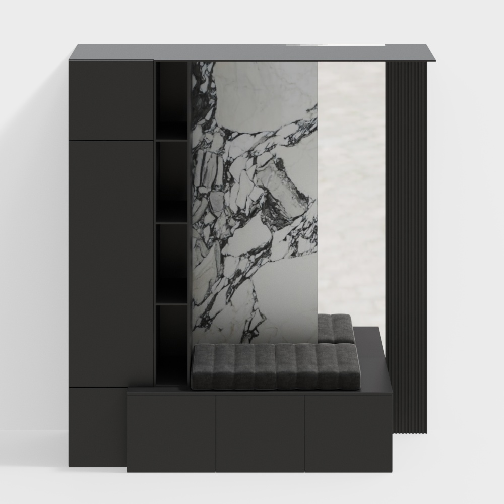 Modern Italian-Style Partition Cabinet