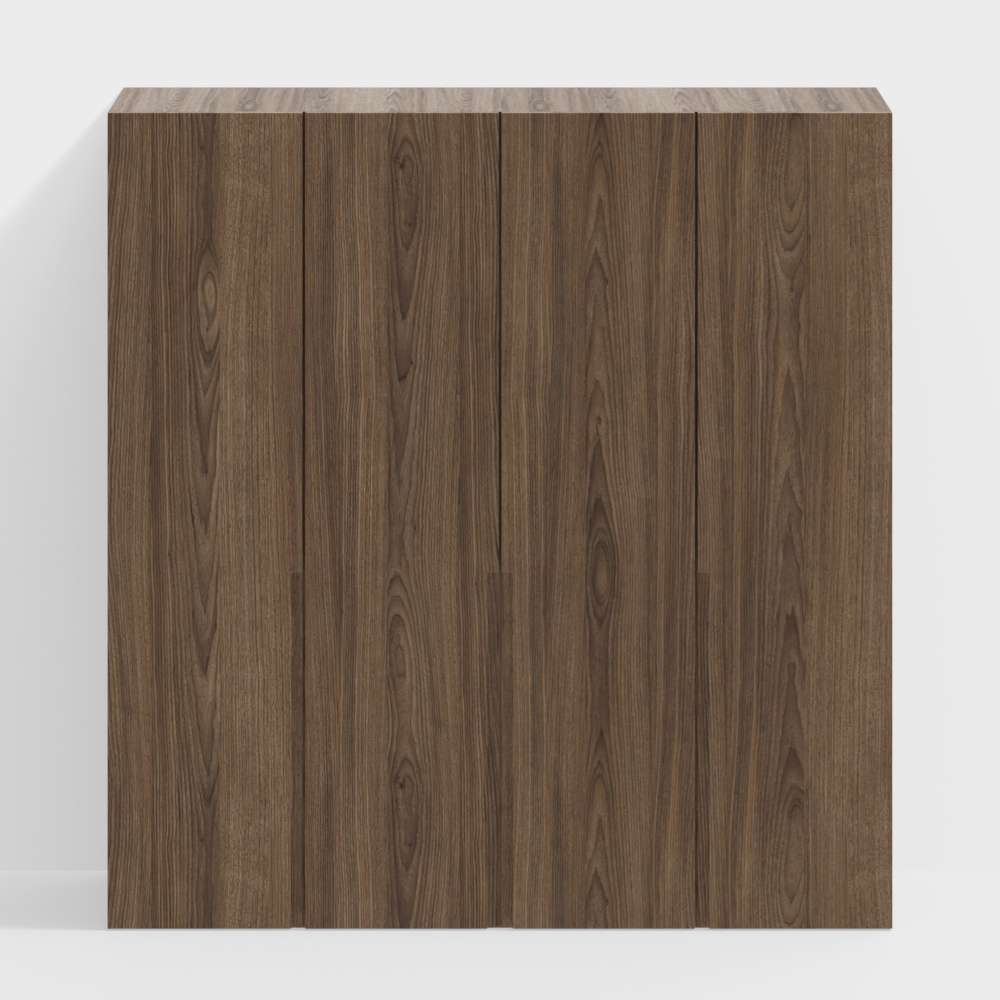 Современный шкаф из массива дерева