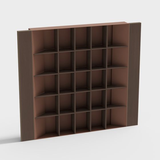 Urban Shelf 3D model for Modern Interiors