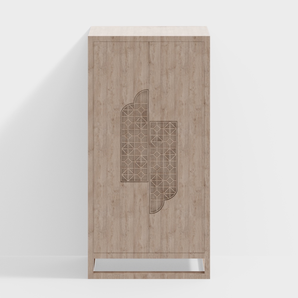 Neo-Chinese Style Wardrobe