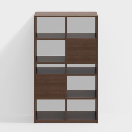 Modern Brown Book Shelf – Elegant Storage