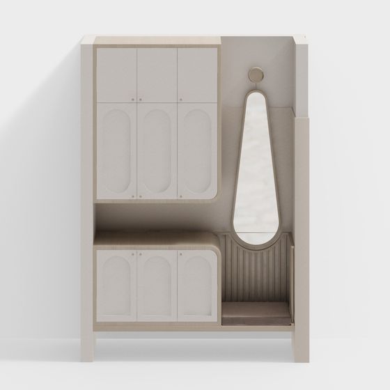 Urban Entryway 3D model