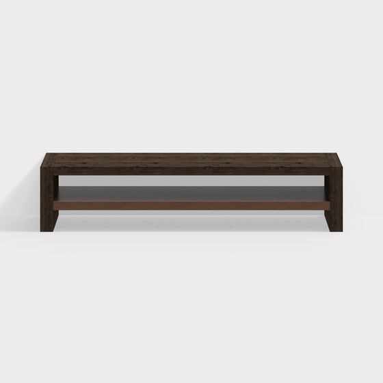 Rustic Shelf 3D model for Modern Interiors