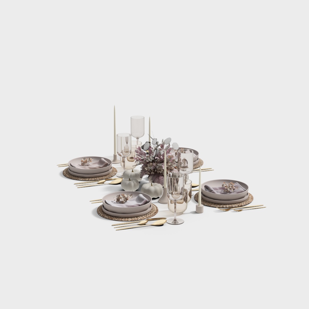 Modern Dining Table Utensil Set