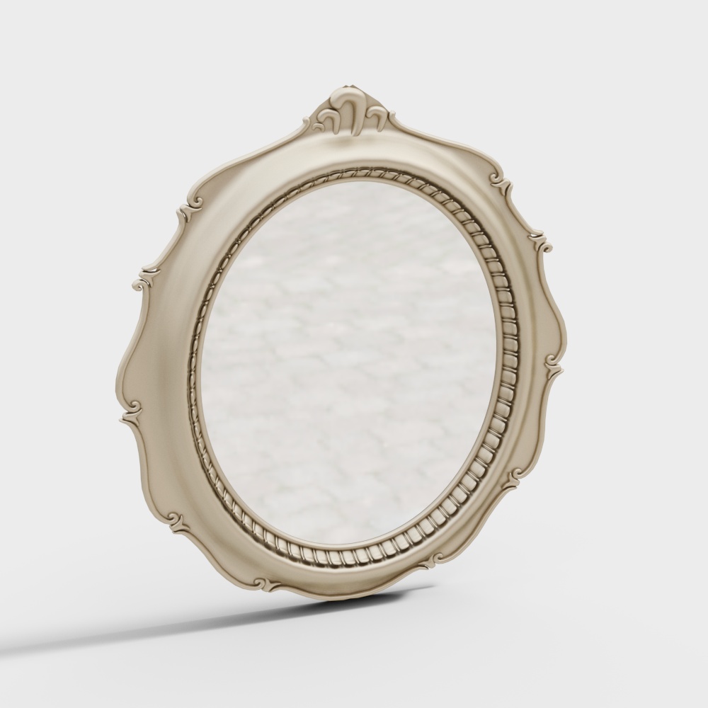 Specchio da bagno in stile europeo