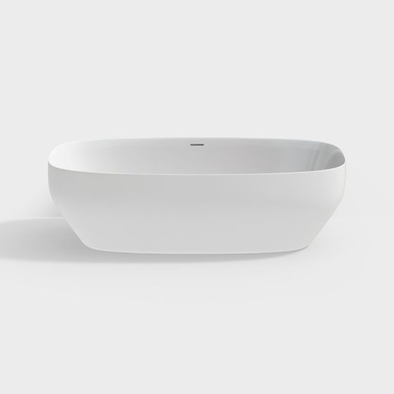 Minimalist Bathtub 3D model