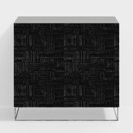 Futuristic Tech Cabinet 3D model