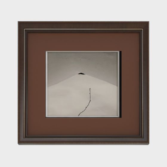 Winter Dream Minimalist 3D Model