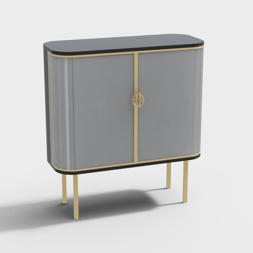 Moderne Glas-Aufspeicherungsschrank