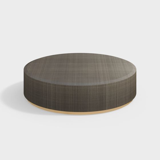 Stylish Round Coffee Table 3D model