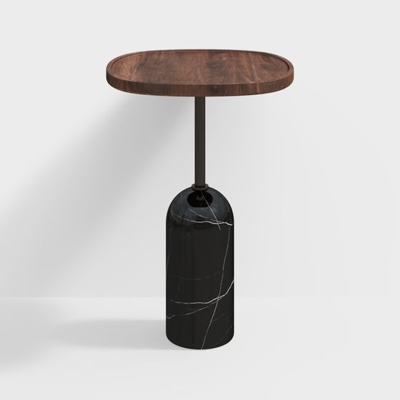 Stylish Round Table 3D model for Modern Spaces