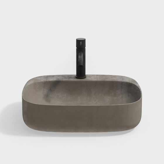 Urban Elegance Wash Basin 3D model