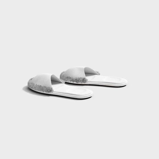 Chic Low-Poly Slipper 3D Model