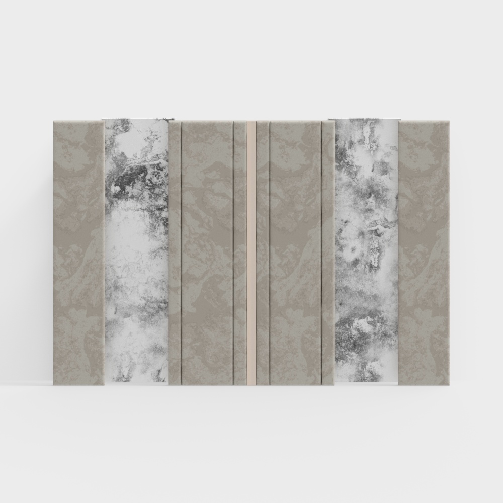 Modern simple background wall