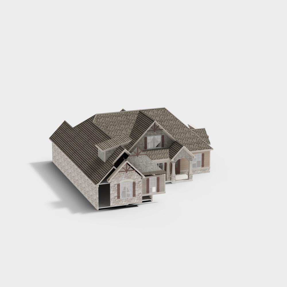 Outdoor villa model