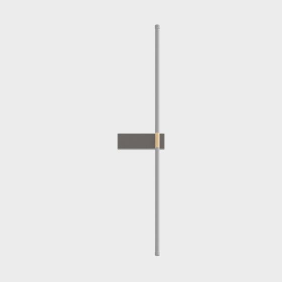 Minimalist Urban Street Lamp 3D model