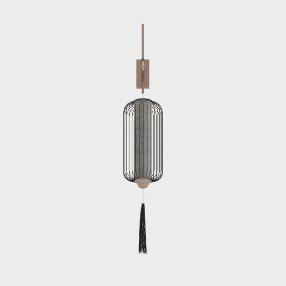 Unique Pendant Lamp 3D model for Modern Design