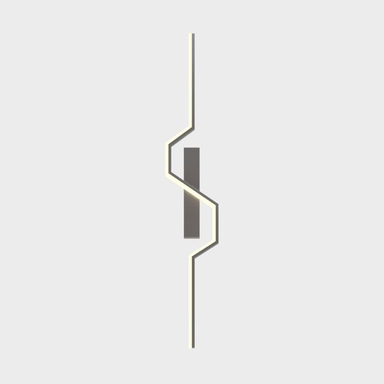 Minimalist Industrial Black Long Arm Wall Lamp