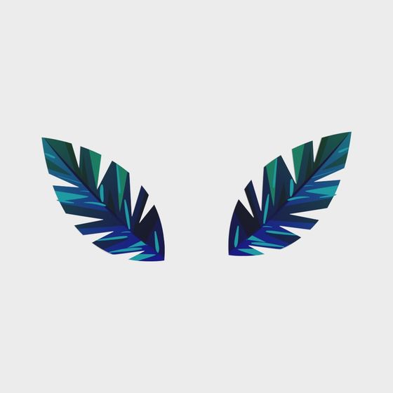 Tropical Wings 3D model
