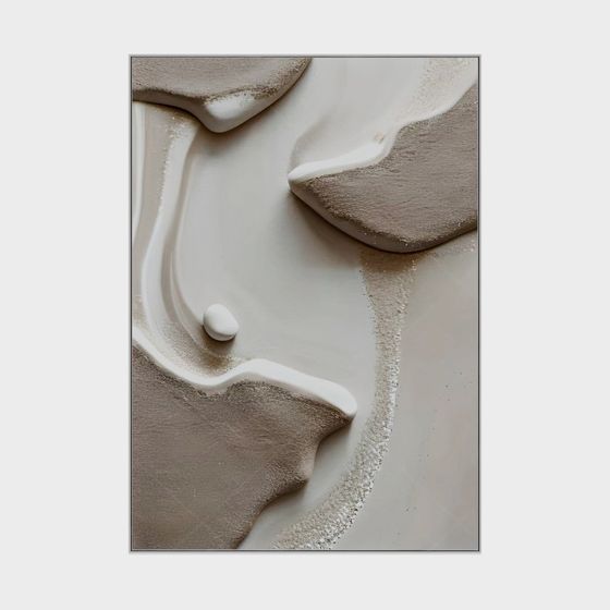 Sand Flow & Pebble 3D model