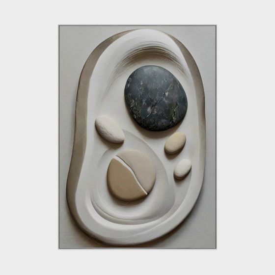 Low-Poly Rock Realm 3D Model