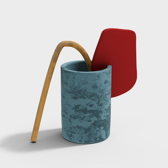 Urban Sipper Creative Low-Poly Cup 3D model